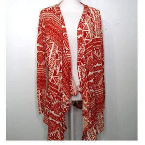 Jessie Blu Womens Open Draping Waterfall Cardigan